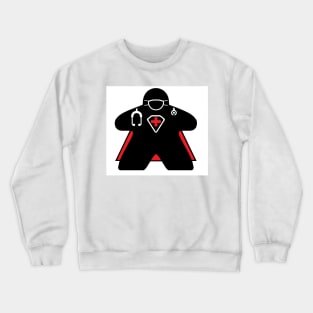 Hero Doctor Meeple Crewneck Sweatshirt